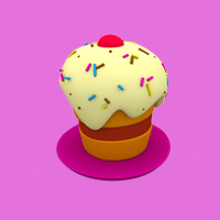Share pictures of desserts and cakes with friends of Pocoyo